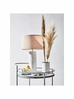 Westwing Collection Große Tischlampe Mosaik mit Betonfuß, Ø 33 x H 50 cm 10 Westwing Collection Große Tischlampe Mosaik mit Betonfuß, Ø 33 x H 50 cm -Leuchten Verkaufsladen Grosse Tischlampe Mosaik mit Betonfuss 2