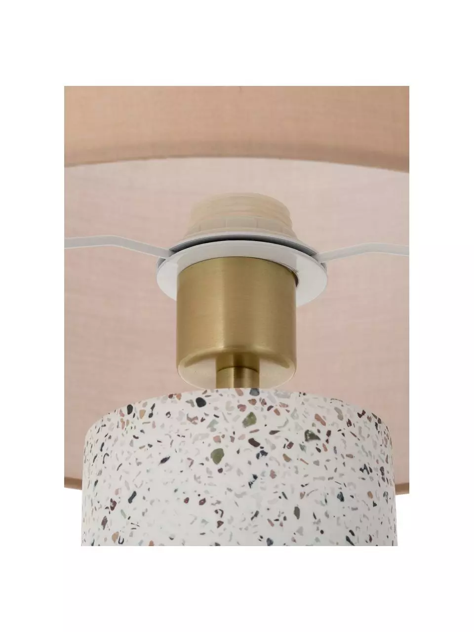 Westwing Collection Große Tischlampe Mosaik mit Betonfuß, Ø 33 x H 50 cm 7 Westwing Collection Große Tischlampe Mosaik mit Betonfuß, Ø 33 x H 50 cm – Bild 5