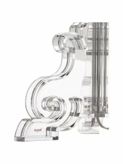 Kartell Gro&szlig;e Transparente Design Tischlampe Bourgie, Ø 37 x H 78 cmNur noch 1 Artikel verfügbar -Leuchten Verkaufsladen Grosse Transparente Design Tischlampe Bourgie 5