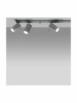 Gro&szlig;er Deckenstrahler Etna in Grau, B 120 x H 15 cm -Leuchten Verkaufsladen Grosser Deckenstrahler Etna in Grau 3