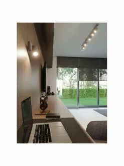 Gro&szlig;er Deckenstrahler Etna in Grau, B 120 x H 15 cm -Leuchten Verkaufsladen Grosser Deckenstrahler Etna in Grau 4