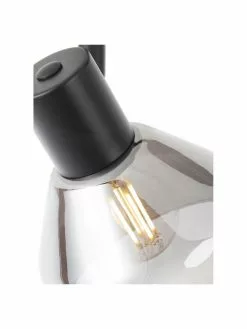 Großer Deckenstrahler Reflekt aus Glas, B 89 x H 20 cm -Leuchten Verkaufsladen Grosser Deckenstrahler Reflekt aus Glas 5