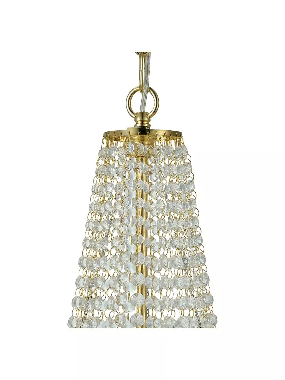 Markslöjd Großer Kronleuchter Gränsö in Gold, Ø 40 x H 59 cm 8 Markslöjd Großer Kronleuchter Gränsö in Gold, Ø 40 x H 59 cm – Bild 6