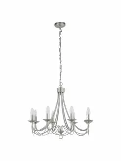 Searchlight Gro&szlig;er Kronleuchter Maypole, Ø 60 x H 50 cmNur noch wenige verfügbar -Leuchten Verkaufsladen Grosser Kronleuchter Maypole 8