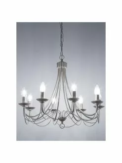 Searchlight Gro&szlig;er Kronleuchter Maypole, Ø 60 x H 50 cmNur noch wenige verfügbar -Leuchten Verkaufsladen Grosser Kronleuchter Maypole 9