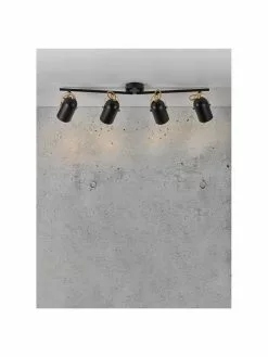 Nordlux Gro&szlig;er Retro-Deckenstrahler Lotus, B 78 x H 20 cm -Leuchten Verkaufsladen Grosser Retro Deckenstrahler Lotus 4