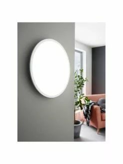 Gro&szlig;es dimmbares LED-Panel Sarsina mit Farbwechsel und Fernbedienung, Ø 60 x H 5 cm -Leuchten Verkaufsladen Grosses dimmbares LED Panel Sarsina mit Farbwechsel und Fernbedienung 3