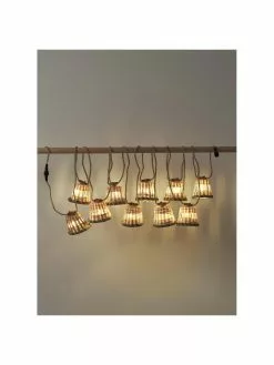 Handgefertigte LED-Lichterkette Aurora, 800 cm, 10 Lampions, L 800 cm -Leuchten Verkaufsladen Handgefertigte LED Lichterkette Aurora 800 cm 10 Lampions 2