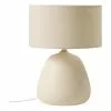 Westwing Collection Keramik-Tischlampe Eileen in Beige, Ø 26 cm x H 35 cm 1 Westwing Collection Keramik-Tischlampe Eileen in Beige, Ø 26 cm x H 35 cm -Leuchten Verkaufsladen Keramik Tischlampe Eileen in Beige