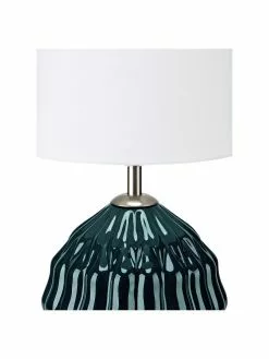 Marksl&ouml;jd Keramik-Tischlampe Lora in Dunkelgr&uuml;n, Ø 19 x H 35 cmNur noch wenige verfügbar -Leuchten Verkaufsladen Keramik Tischlampe Lora in Dunkelgrun 3