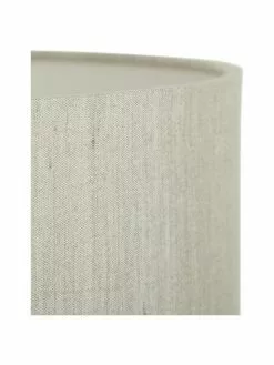 Miraluz Keramik-Tischlampe Regina in Silber, Ø 25 x H 49 cm -Leuchten Verkaufsladen Keramik Tischlampe Regina in Silber 3