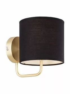 Klassische Wandleuchte Clarie in Messing, T 19 x H 18 cm 8 Klassische Wandleuchte Clarie in Messing, T 19 x H 18 cm -Leuchten Verkaufsladen Klassische Wandleuchte Clarie in Messing 2