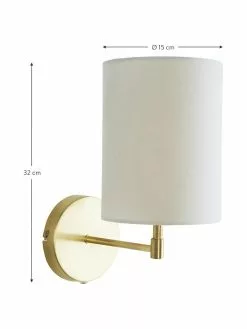 Jotex Klassische Wandleuchten Seth mit Stecker, 2 Stück, T 23 x H 32 cm -Leuchten Verkaufsladen Klassische Wandleuchten Seth mit Stecker 2 Stuck 2