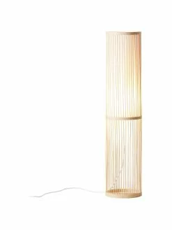 Kleine Bodenleuchte Nori aus Bambus, Ø 20 x H 91 cm -Leuchten Verkaufsladen Kleine Bodenleuchte Nori aus Bambus 2
