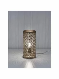 By Rydens Kleine Boho-Tischlampe Hermine aus Metall, Ø 14 x H 28 cm -Leuchten Verkaufsladen Kleine Boho Tischlampe Hermine aus Metall 3