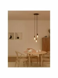 Marksl&ouml;jd Kleine Cluster-Pendelleuchte Sky in Schwarz, Ø 25 cm -Leuchten Verkaufsladen Kleine Cluster Pendelleuchte Sky in Schwarz 4