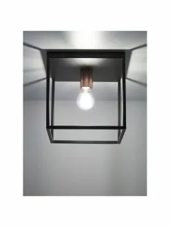 Lucide Kleine Deckenleuchte Arthur im Industrial-Style, B 25 x H 25 cm -Leuchten Verkaufsladen Kleine Deckenleuchte Arthur im Industrial Style 4