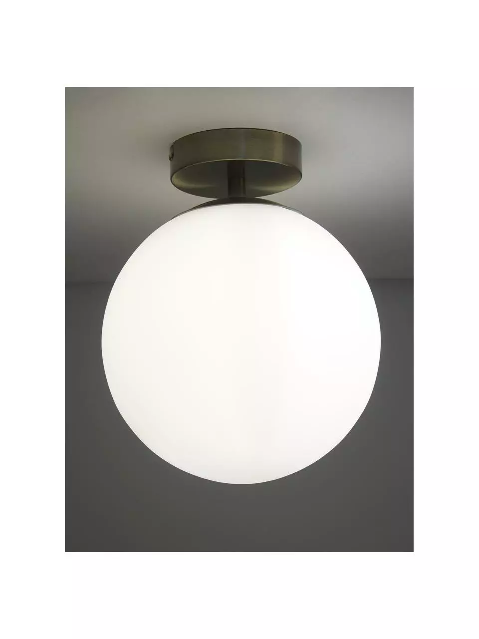 Westwing Collection Kleine Deckenleuchte Hitch aus Glas, Ø 25 x H 30 cm 7 Westwing Collection Kleine Deckenleuchte Hitch aus Glas, Ø 25 x H 30 cm – Bild 5