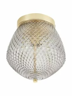 Nordlux Kleine Deckenleuchte Orbiform aus Glas, Ø 23 x H 25 cm