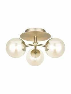 Halo Design Kleine Design Deckenleuchte Atom aus Glas, Ø 26 x H 16 cm