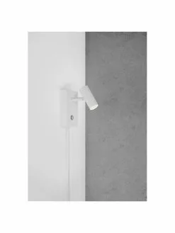 Nordlux Kleine Dimmbare LED-Wandleuchte Omari mit Stecker in Weiß, B 7 x H 12 cmNur noch wenige verfügbar 13 Nordlux Kleine Dimmbare LED-Wandleuchte Omari mit Stecker in Weiß, B 7 x H 12 cmNur noch wenige verfügbar -Leuchten Verkaufsladen Kleine Dimmbare LED Wandleuchte Omari mit Stecker in Weiss 5