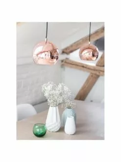 Frandsen Kleine Kugel-Pendelleuchte Ball in Kupferfarben, Ø 18 x H 16 cm -Leuchten Verkaufsladen Kleine Kugel Pendelleuchte Ball in Kupferfarben 1