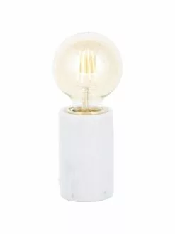 Nordlux Kleine Marmor-Tischlampe Siv, Ø 6 x H 10 cm