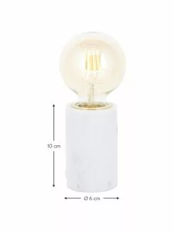 Nordlux Kleine Marmor-Tischlampe Siv, Ø 6 x H 10 cm -Leuchten Verkaufsladen Kleine Marmor Tischlampe Siv 9