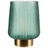 Pauleen Kleine Mobile LED-Tischlampe Pretty Glamour in T&uuml;rkis mit Timerfunktion, Ø 19 x H 26 cm -Leuchten Verkaufsladen Kleine Mobile LED Tischlampe Pretty Glamour in Turkis mit Timerfunktion