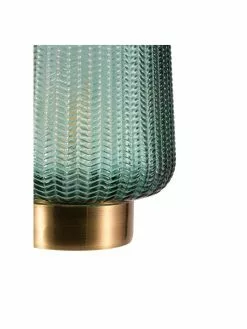 Pauleen Kleine Mobile LED-Tischlampe Pretty Glamour in T&uuml;rkis mit Timerfunktion, Ø 19 x H 26 cm -Leuchten Verkaufsladen Kleine Mobile LED Tischlampe Pretty Glamour in Turkis mit Timerfunktion 4