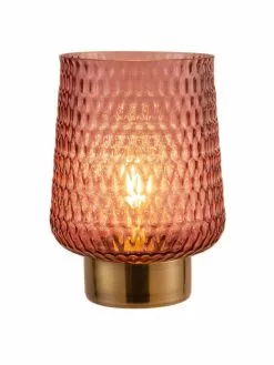 Pauleen Kleine Mobile LED-Tischlampe Rose Glamour in Rosa mit Timerfunktion, Ø 16 x H 21 cmNur noch 1 Artikel verfügbar -Leuchten Verkaufsladen Kleine Mobile LED Tischlampe Rose Glamour in Rosa mit Timerfunktion 3