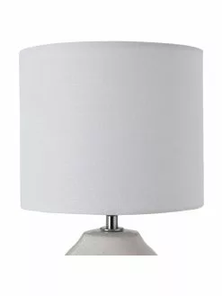 Pauleen Kleine Nachttischlampe Sandy Glow aus Keramik, Ø 18 x H 33 cm -Leuchten Verkaufsladen Kleine Nachttischlampe Sandy Glow aus Keramik 4