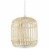 Westwing Collection Kleine Pendelleuchte Adam aus Bambus, Ø 21 x H 24 cm -Leuchten Verkaufsladen Kleine Pendelleuchte Adam aus Bambus