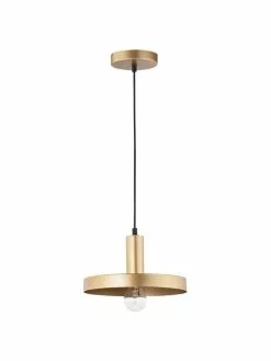 Kleine Pendelleuchte Garni in Goldfarben, Ø 25 x H 15 cm 11 Kleine Pendelleuchte Garni in Goldfarben, Ø 25 x H 15 cm -Leuchten Verkaufsladen Kleine Pendelleuchte Garni in Goldfarben 3