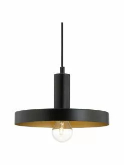 Kleine Pendelleuchte Garni in Schwarz, Ø 25 x H 15 cm 11 Kleine Pendelleuchte Garni in Schwarz, Ø 25 x H 15 cm -Leuchten Verkaufsladen Kleine Pendelleuchte Garni in Schwarz 3