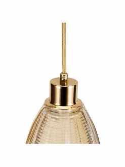 Pauleen Kleine Pendelleuchte Gleaming Gold aus Glas, Ø 13 x H 14 cm -Leuchten Verkaufsladen Kleine Pendelleuchte Gleaming Gold aus Glas 5