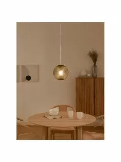 Westwing Collection Kleine Pendelleuchte Lorna aus Glas, Ø 25 cm -Leuchten Verkaufsladen Kleine Pendelleuchte Lorna aus Glas 4