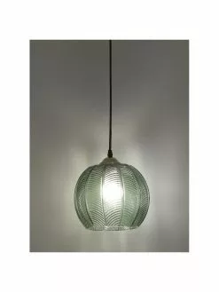 Bloomingville Kleine Pendelleuchte Luisa aus Glas, Ø 22 x H 20 cm -Leuchten Verkaufsladen Kleine Pendelleuchte Luisa aus Glas 4