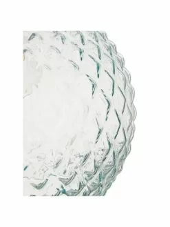 Westwing Collection Kleine Pendelleuchte Rania aus hellblauem Glas, Ø 25 x H 21 cm -Leuchten Verkaufsladen Kleine Pendelleuchte Rania aus hellblauem Glas 4