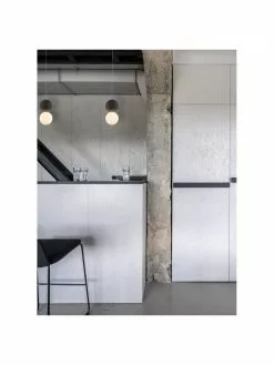 Leuchten Verkaufsladen 13 Leuchten Verkaufsladen -Leuchten Verkaufsladen Kleine Pendelleuchte Zero aus Glas und Beton 7