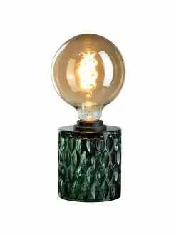 Pauleen Kleine Tischlampe Crystal Magic aus gr&uuml;nem Glas, Ø 11 x H 13 cm -Leuchten Verkaufsladen Kleine Tischlampe Crystal Magic aus grunem Glas 4