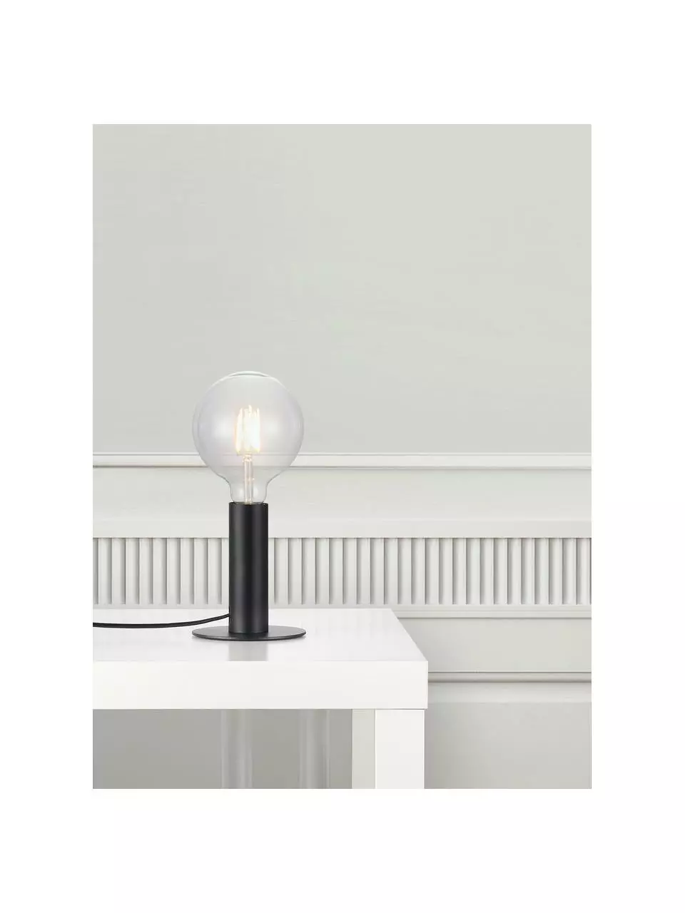 Nordlux Kleine Tischlampe Dean aus Metall, Ø 13 x H 15 cm 7 Nordlux Kleine Tischlampe Dean aus Metall, Ø 13 x H 15 cm – Bild 5