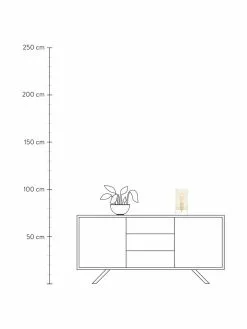 Westwing Collection Kleine Tischlampe Laurel aus farbigem Glas, Ø 14 x H 28 cm -Leuchten Verkaufsladen Kleine Tischlampe Laurel aus farbigem Glas 3