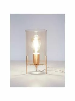 Westwing Collection Kleine Tischlampe Laurel aus farbigem Glas, Ø 14 x H 28 cm -Leuchten Verkaufsladen Kleine Tischlampe Laurel aus farbigem Glas 5