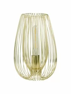 Kleine Tischlampe Lucid aus Metall, Ø 22 x H 33 cm