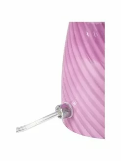 Bahne Kleine Tischlampe Mushroom aus Glas&nbsp;in Rosa, Ø 19 x H 23 cmNur noch wenige verfügbar -Leuchten Verkaufsladen Kleine Tischlampe Mushroom aus Glas in Rosa 4