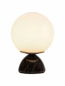 Pauleen Kleine Tischlampe Shining Pearl mit Marmorfu&szlig;, Ø 15 x H 21 cm -Leuchten Verkaufsladen Kleine Tischlampe Shining Pearl mit Marmorfuss 4