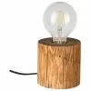 Kleine Tischlampe Trabo aus Kiefernholz, Ø 12 x H 10 cm -Leuchten Verkaufsladen Kleine Tischlampe Trabo aus Kiefernholz