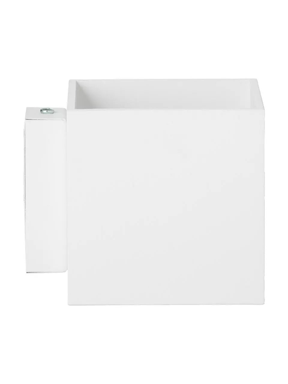 Kleine Wandleuchte Quad in Weiß, B 10 x H 10 cm 6 Kleine Wandleuchte Quad in Weiß, B 10 x H 10 cm – Bild 4