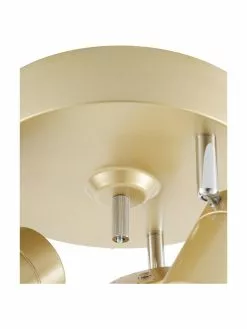 By Rydens Kleiner Deckenstrahler Correct in Gold, Ø 20 x H 14 cm -Leuchten Verkaufsladen Kleiner Deckenstrahler Correct in Gold 4